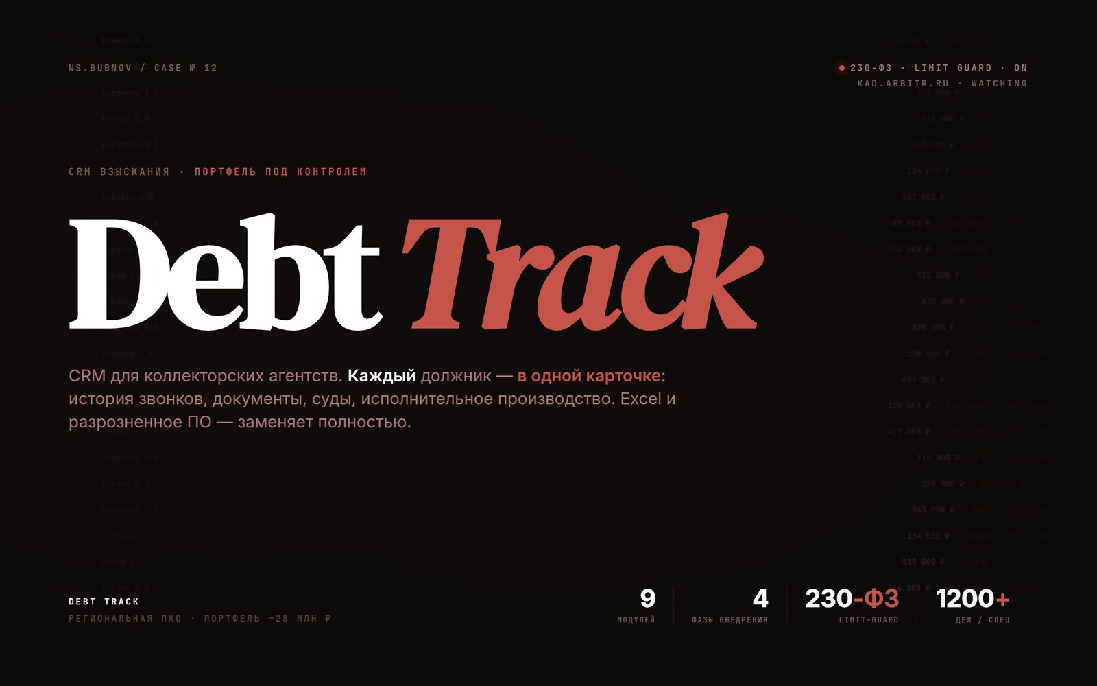 Debt Track